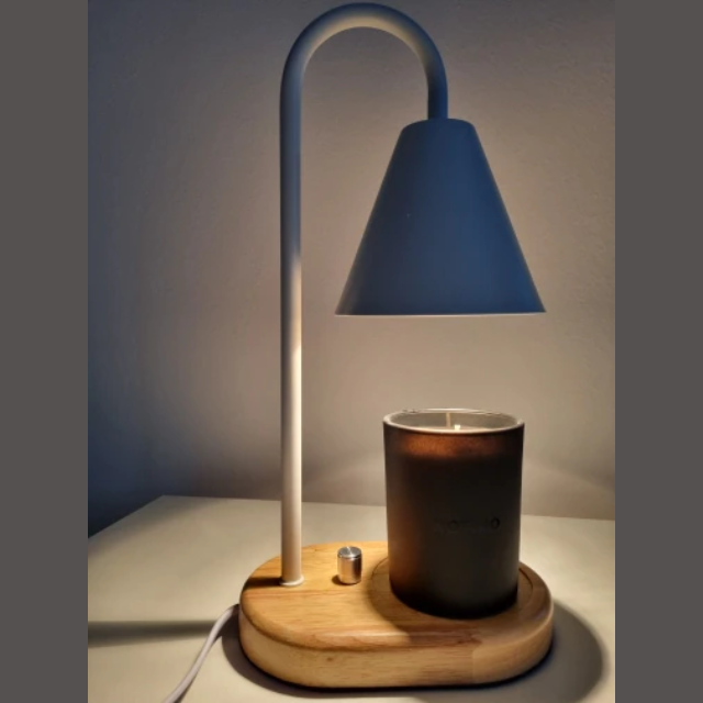 Lismali Home and Decor Electric Candle Wax Warmer Lamp Retro Adjustable Brightness Melting
