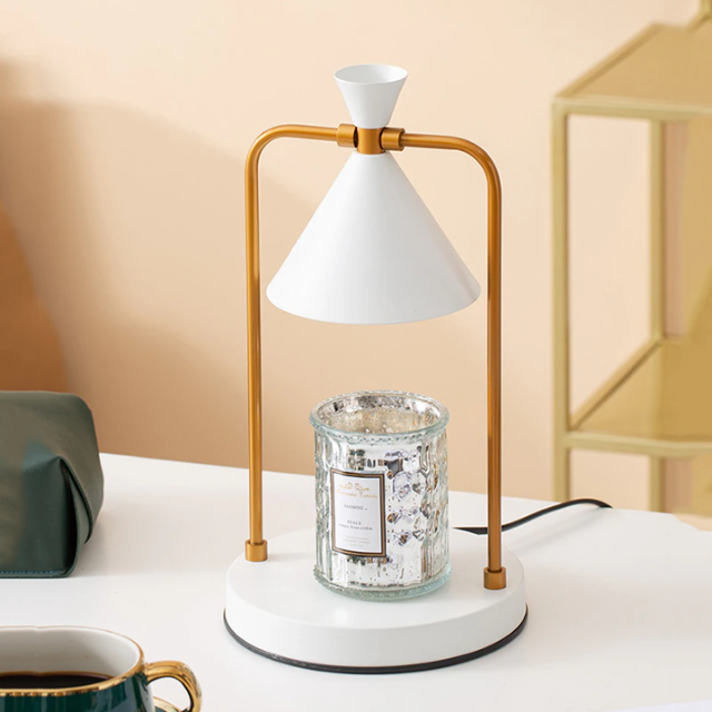 Lismali Home and Decor Electric Candle Wax Warmer Lamp Timer Adjustable Brightness Melting