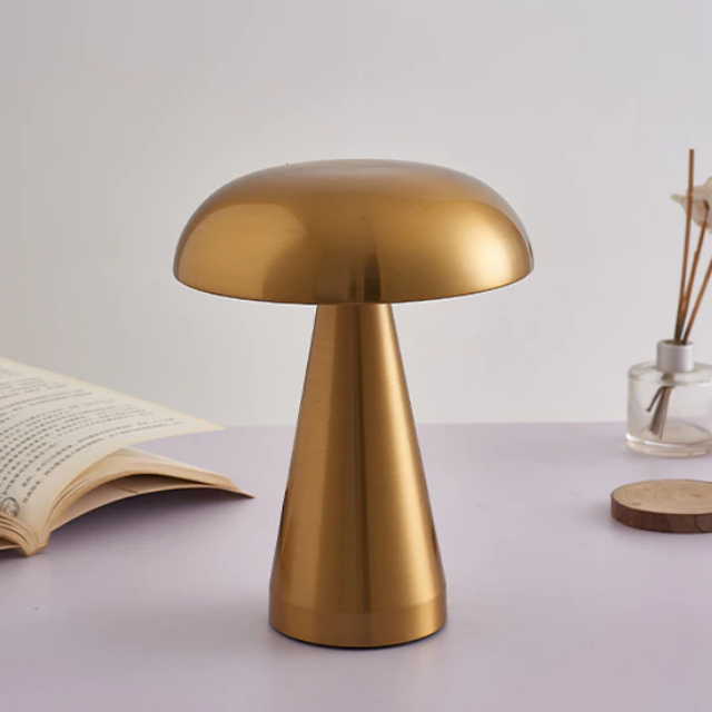 Lismali Home and Decor Mushroom Night Light Table Lamp With 3 Levels Of Dimming Brightness