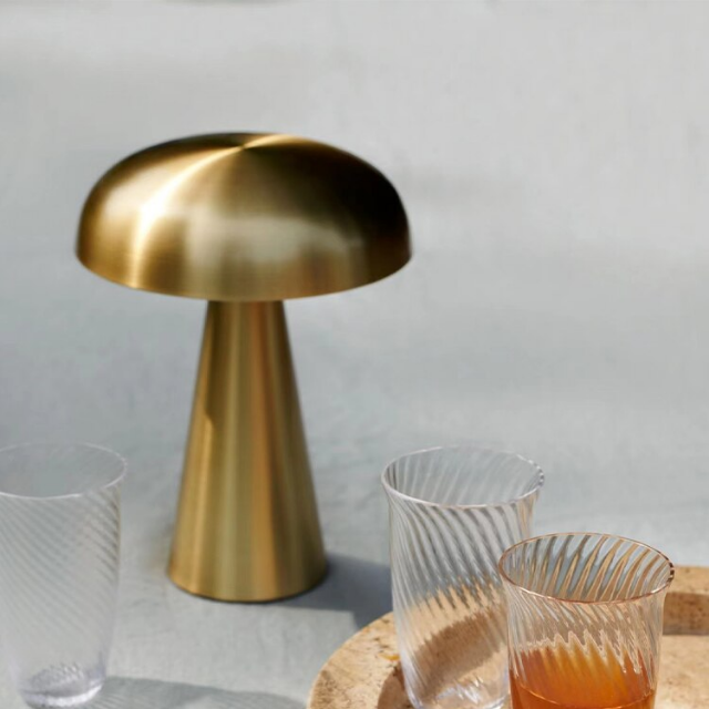 Lismali Home and Decor Mushroom Night Light Table Lamp With 3 Levels Of Dimming Brightness