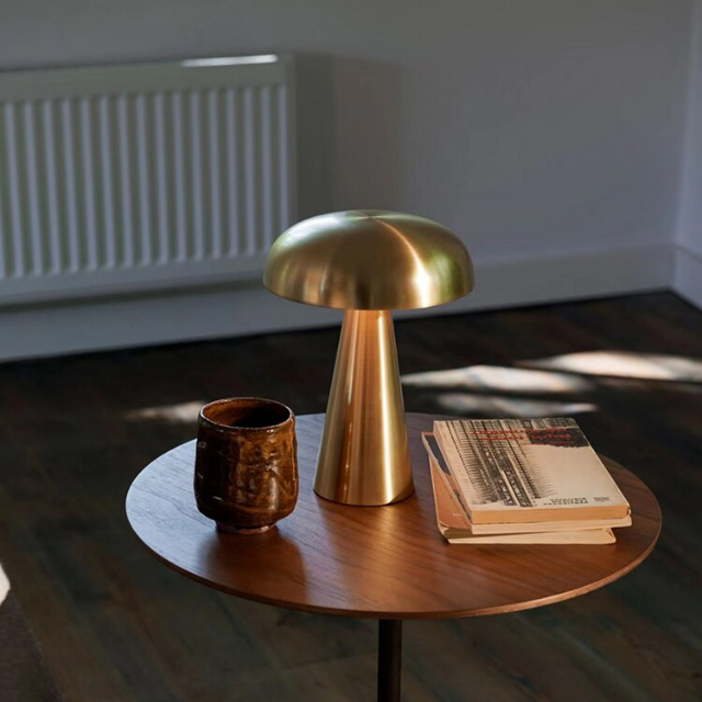 Lismali Home and Decor Mushroom Night Light Table Lamp With 3 Levels Of Dimming Brightness
