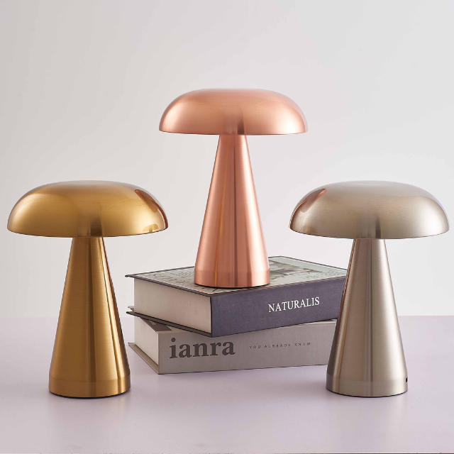 Lismali Home and Decor Mushroom Night Light Table Lamp With 3 Levels Of Dimming Brightness