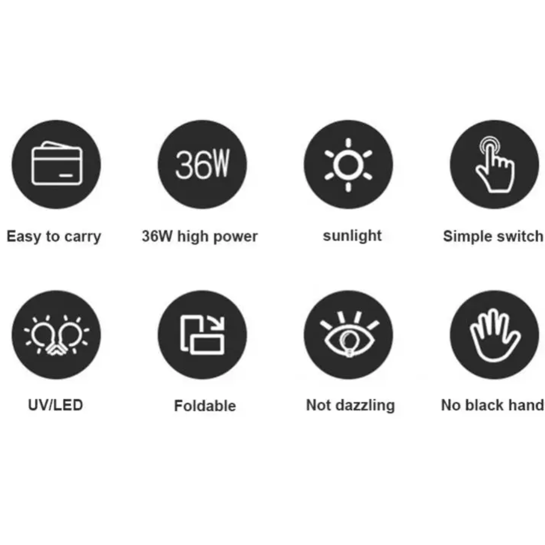 USB UV LED Nail Lamp