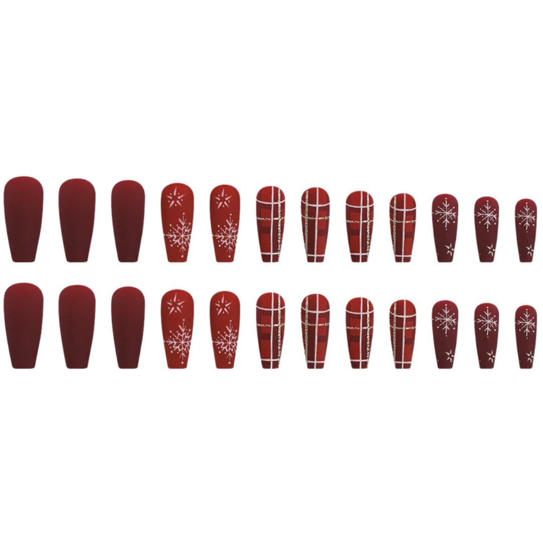 24PCS Press On Nails SB3848