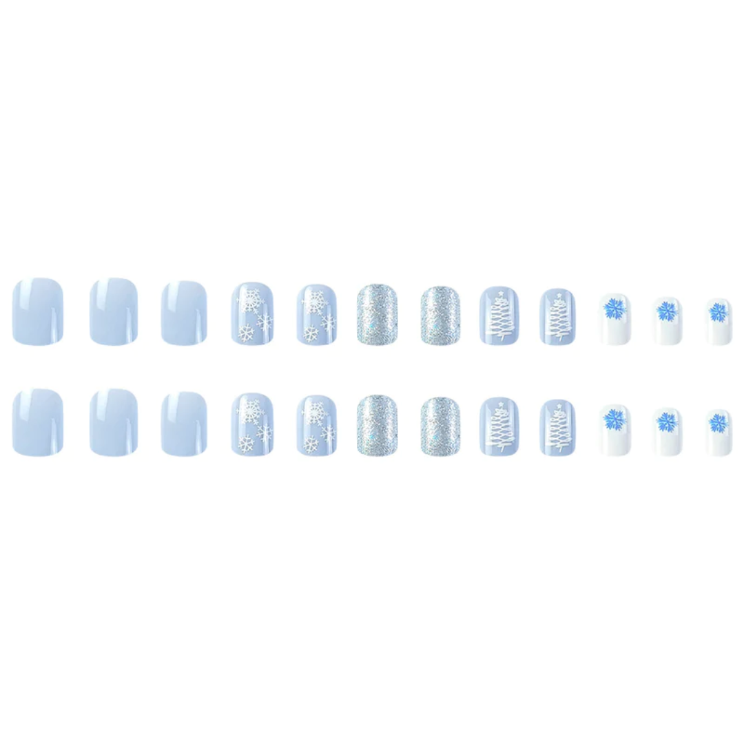 24PCS Press On Nails SB3816