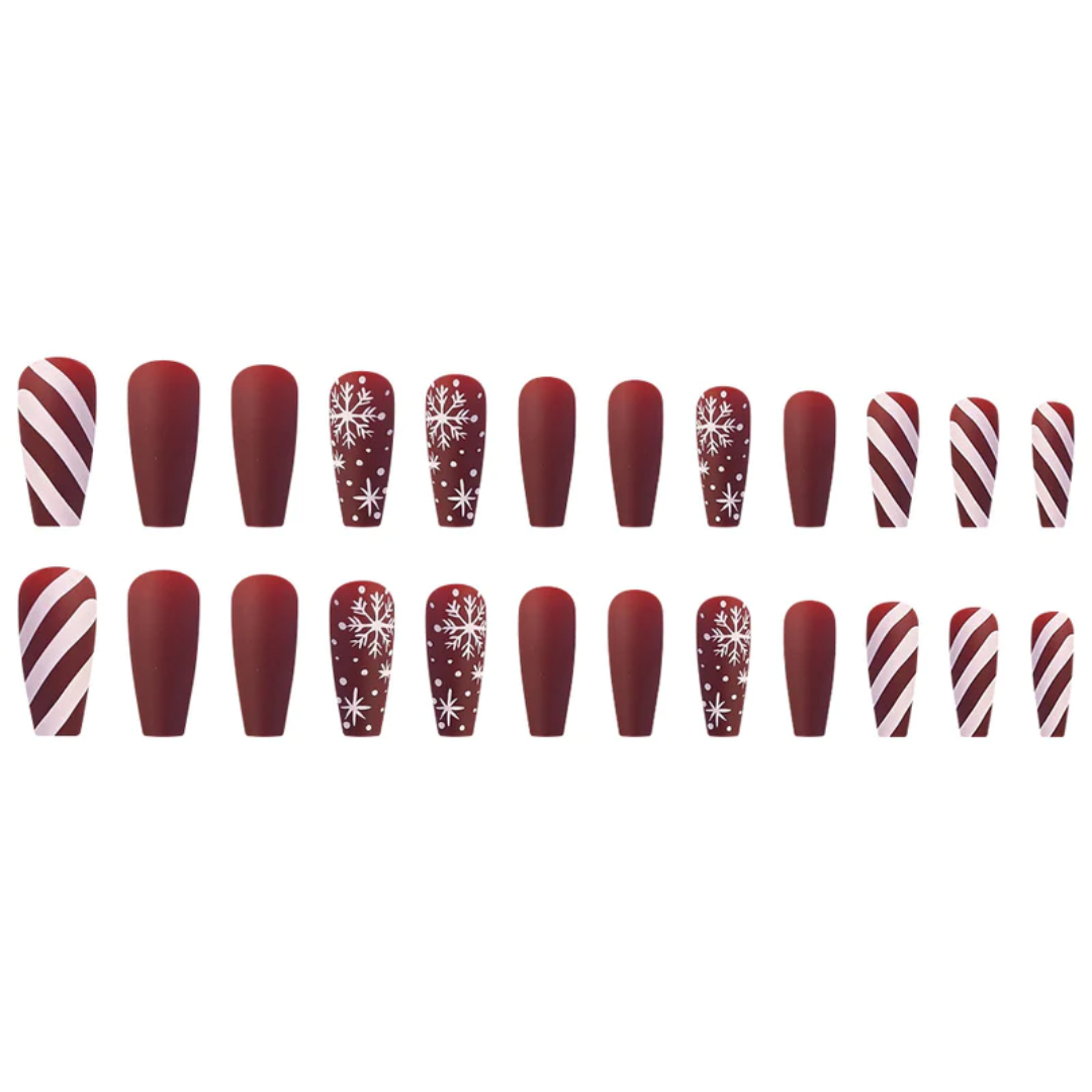 24PCS Press On Nails SB3844