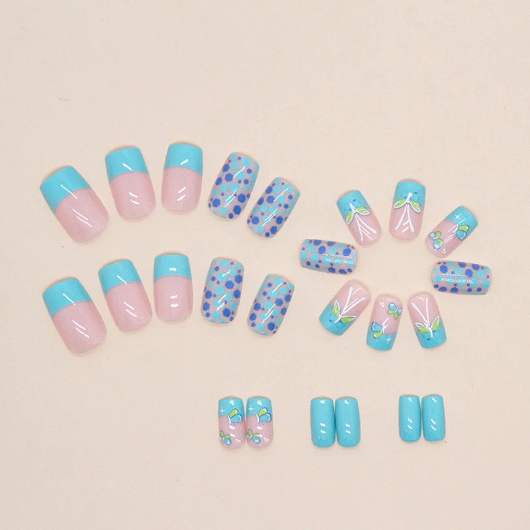 24PCS Press On Nails SB3898