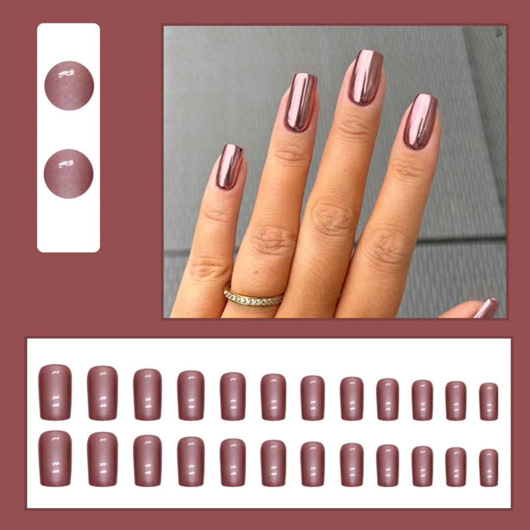 24PCS Press On Nails SB38102