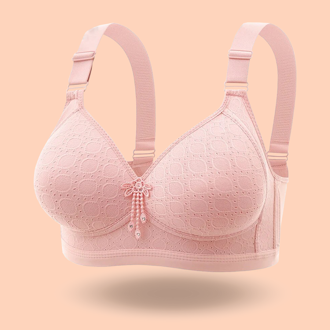 Lismali Crystal Detail Lift-Up Stretch Comfortable Minimizer Bras