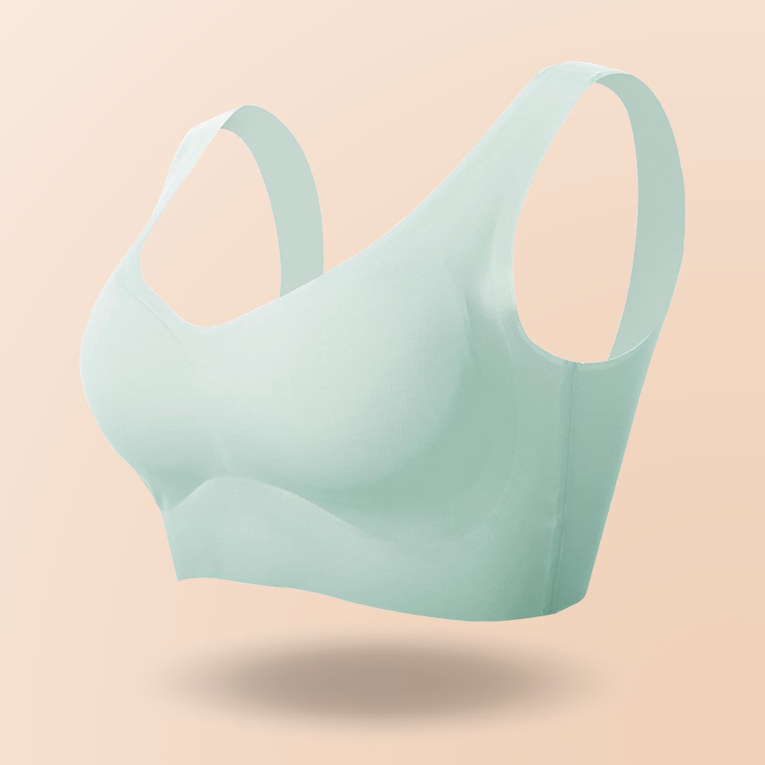 Lismali Ice Silk Ultra Comfort Wireless Seamless Plus Size Bra