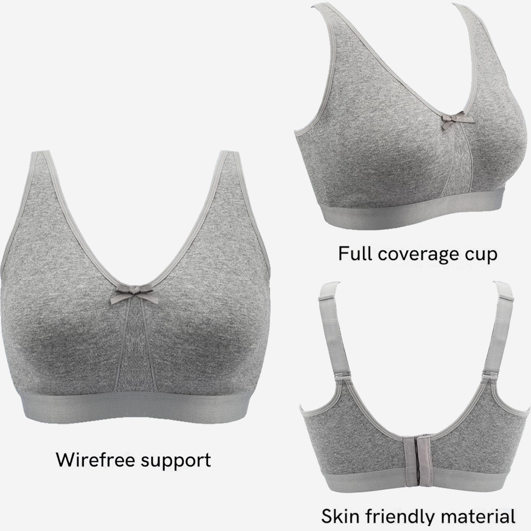 Lismali Cotton Wireless Unlined Sleep Bra