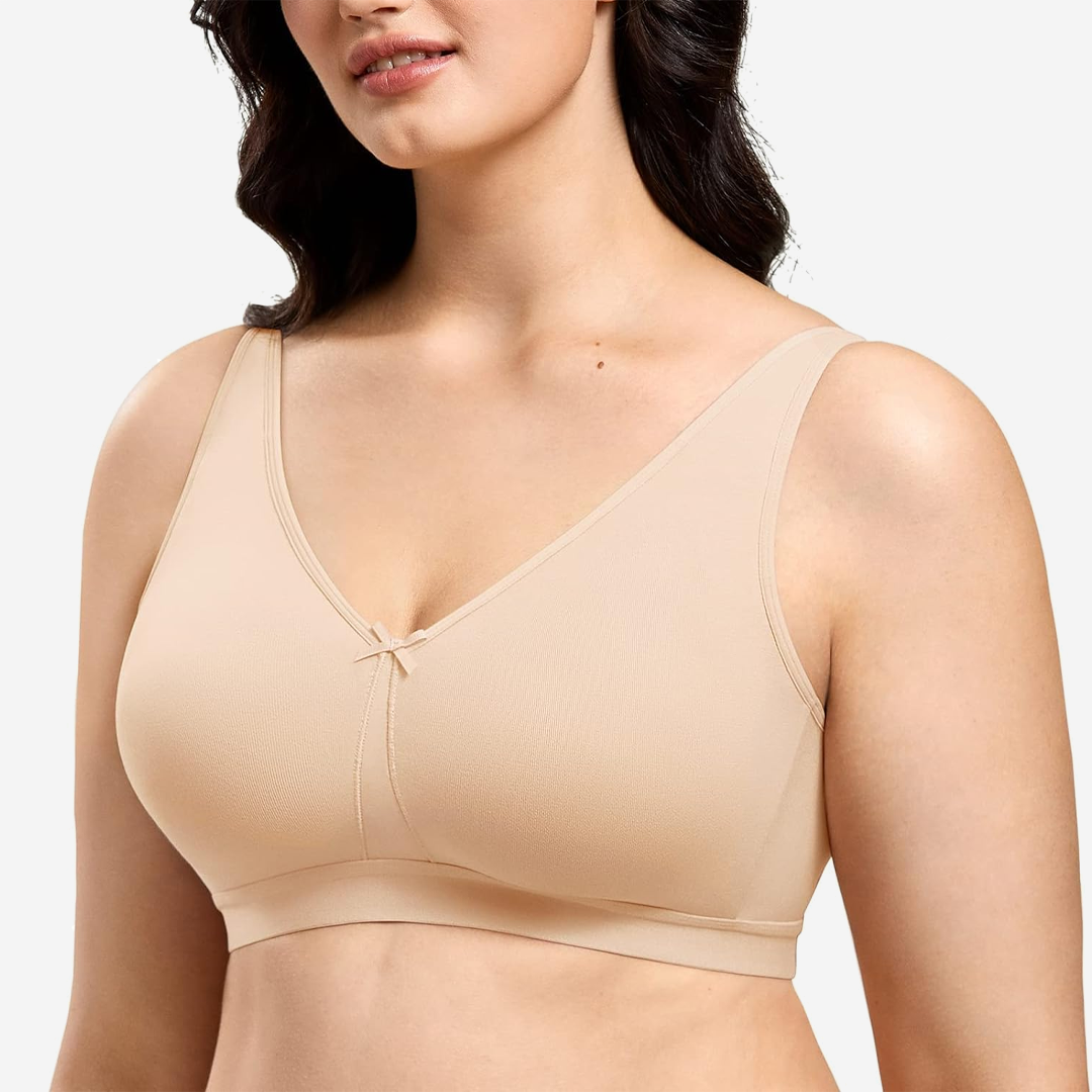 Lismali Cotton Wireless Unlined Sleep Bra