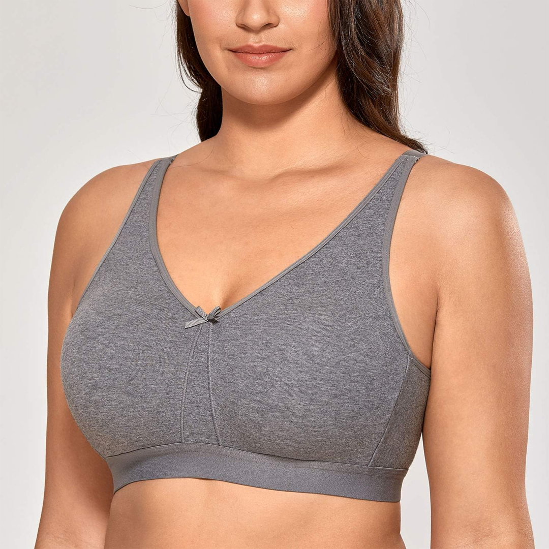 Lismali Cotton Wireless Unlined Sleep Bra