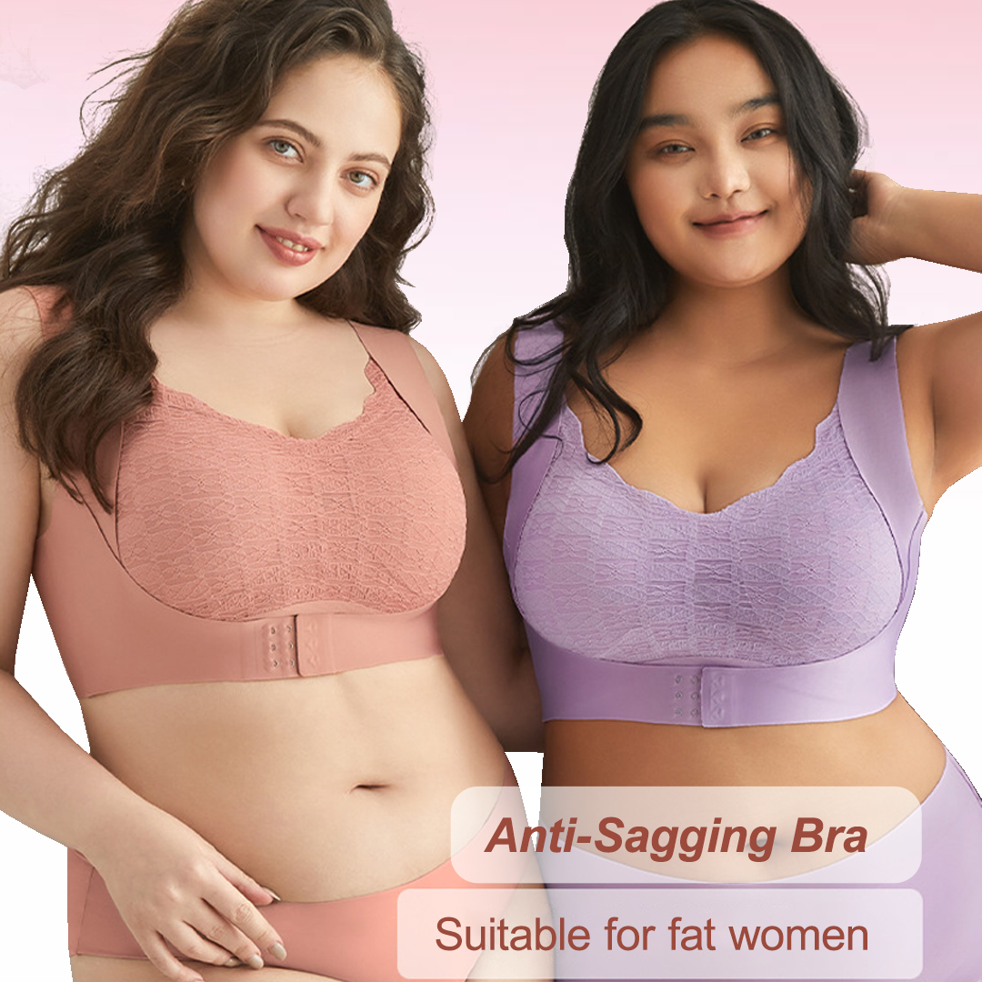 Lismali Ultra Thin Molded Cup Front Buckle Seamless Bra