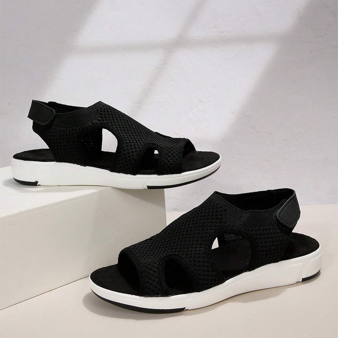 Comfyfleek Arch Support Wide Width Sport Flat Sandals