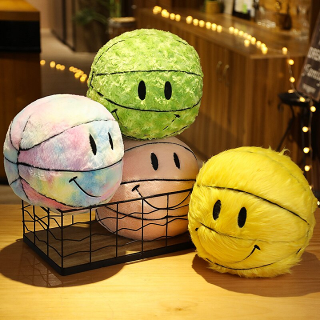 Lismali Home and Decor Smiley Face Pillow