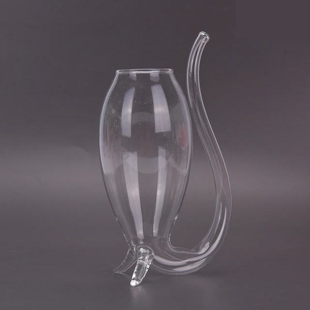 Lismali Home and Decor Straw Glasses Transparent Cat Tail Cocktail Glasses