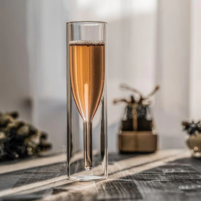 Aquamarine Flutes Glasses