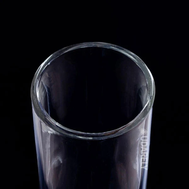 Lismali Home and Decor Aquamarine Flutes Glasses Transparent Tulip Cocktail Glasses