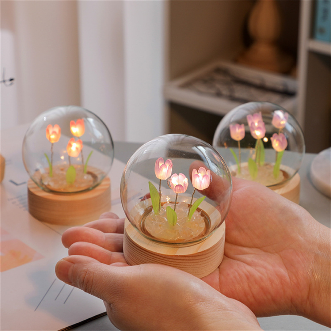 Lismali Home and Decor Tulip Night Light DIY