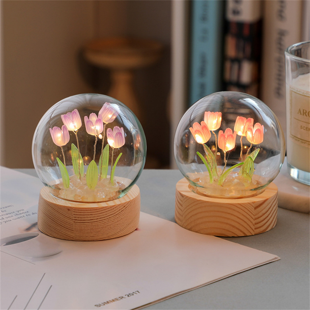 Lismali Home and Decor Tulip Night Light DIY