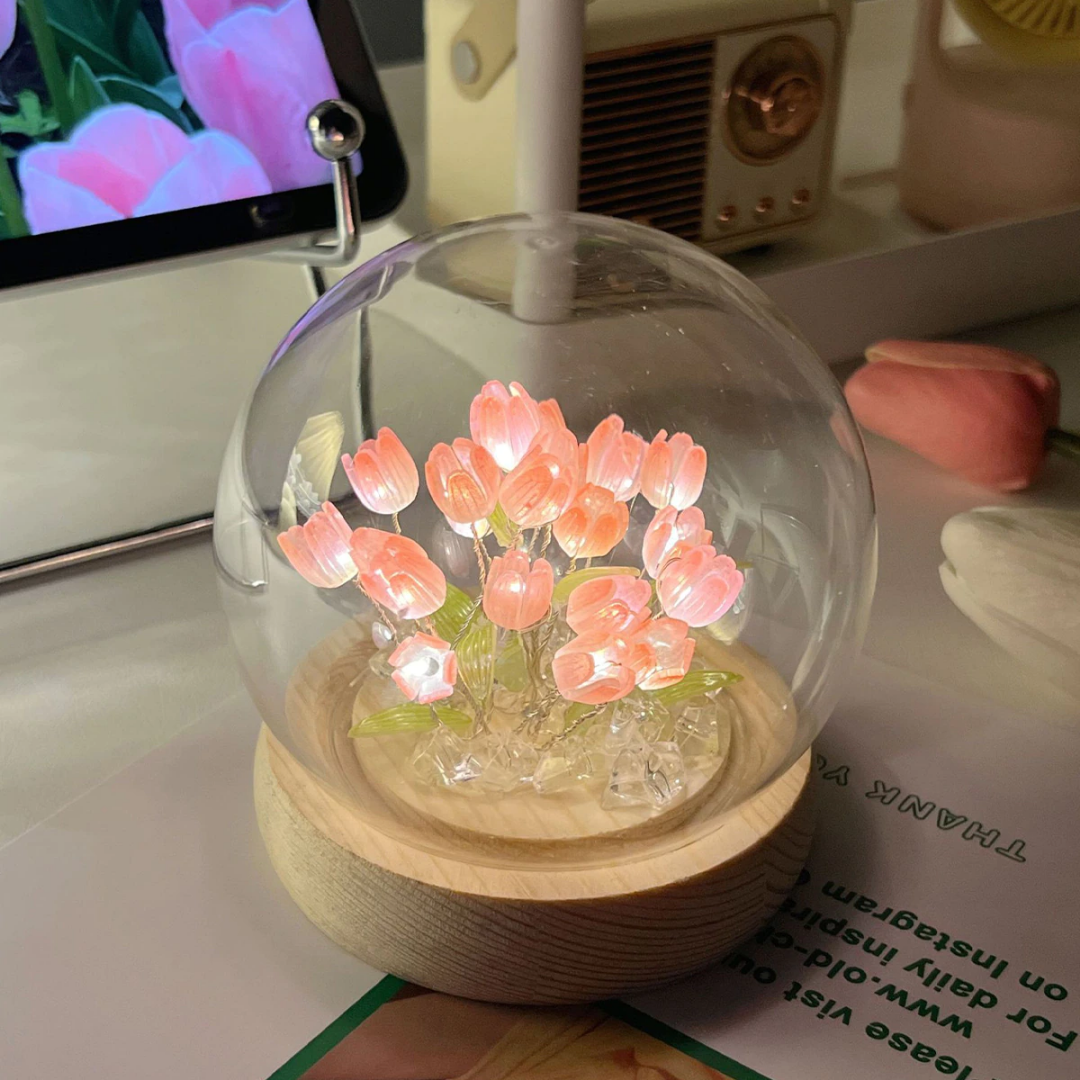 Lismali Home and Decor Tulip Night Light DIY