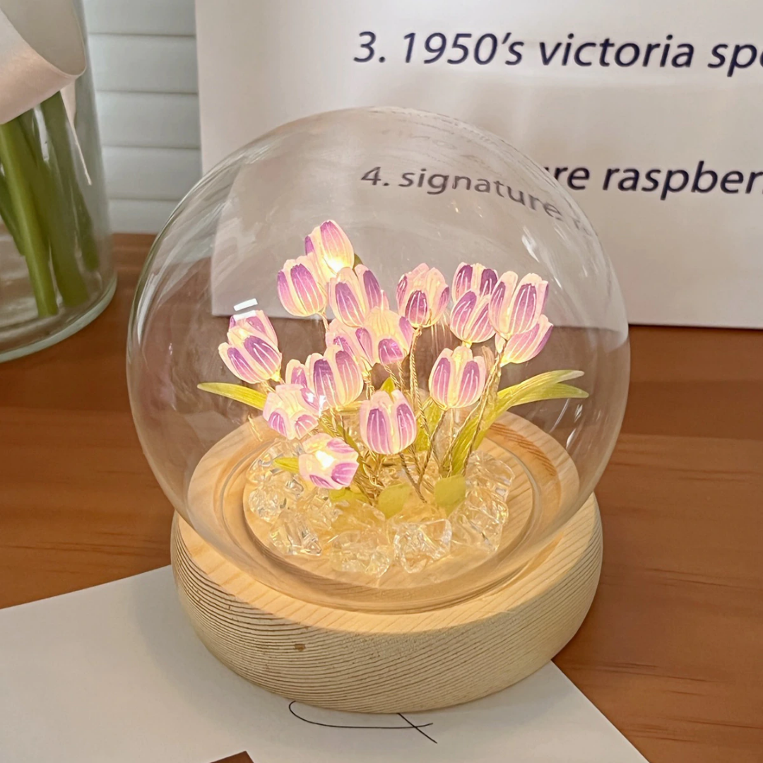 Lismali Home and Decor Tulip Night Light DIY