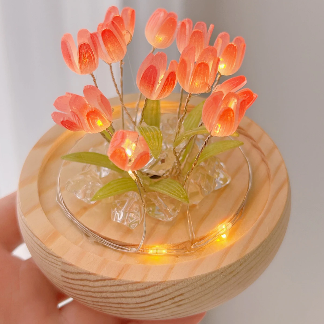 Lismali Home and Decor Tulip Night Light DIY