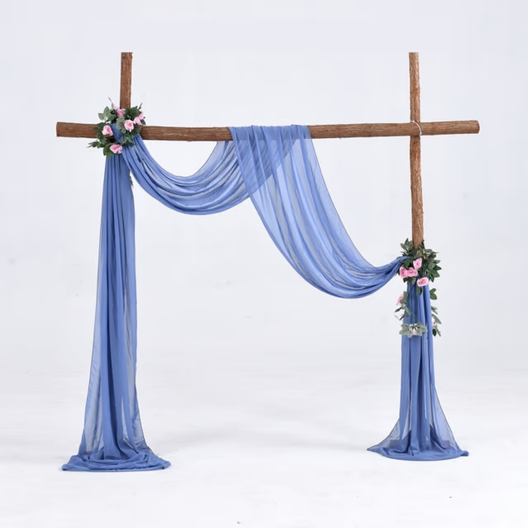 Lismali Home and Decor Wedding Arch Drapes
