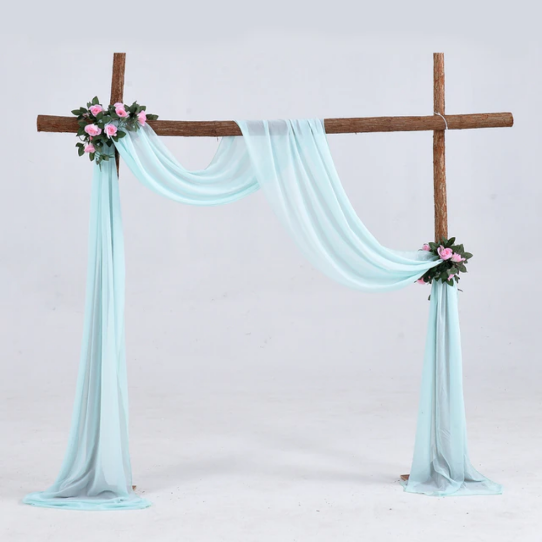 Lismali Home and Decor Wedding Arch Drapes