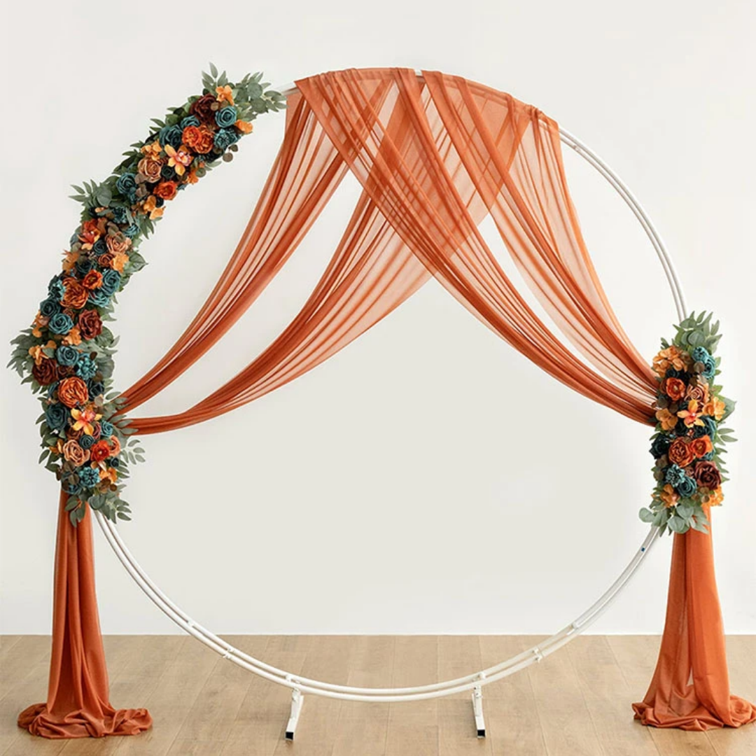 Lismali Home and Decor Wedding Arch Drapes