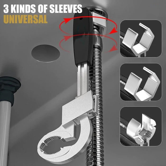 Universal Adjustable Multifunctional Double-ended Wrench