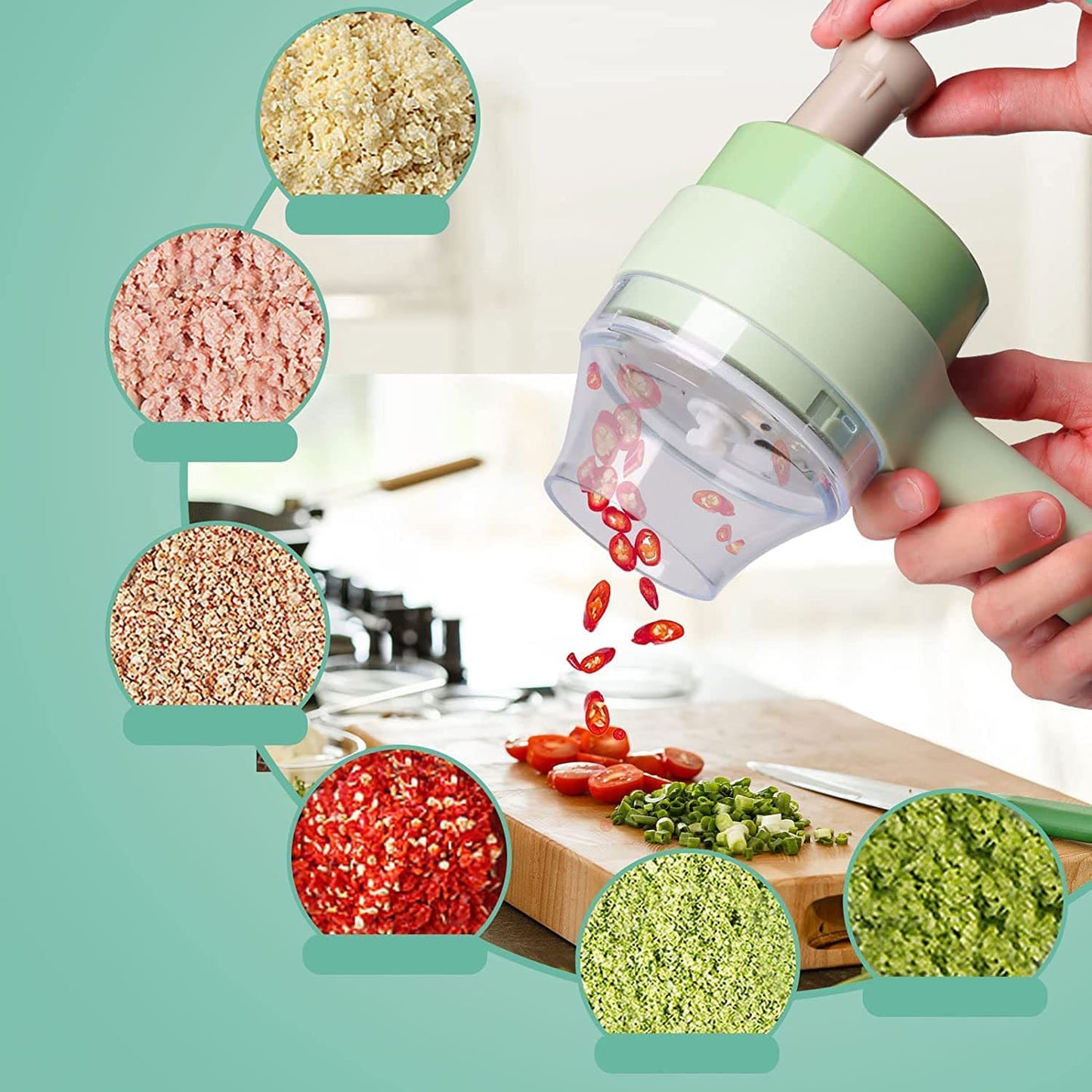 Newest Handheld Electric Multifunction Cutter Set