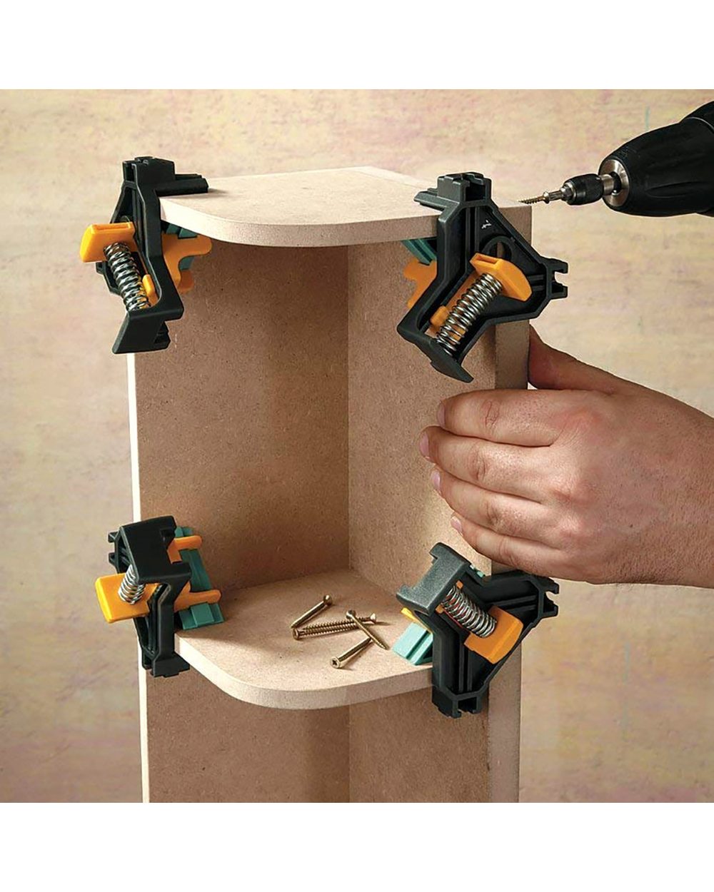 90 Degree Angle Clamps, Corner 90° Woodworking Corner Clip