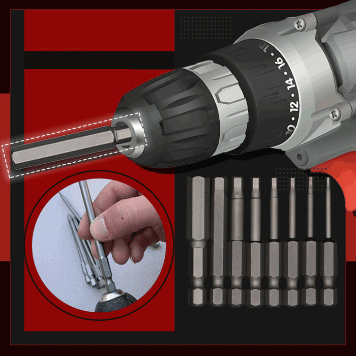 S2 Steel Magnetic Hexagon Bit Set