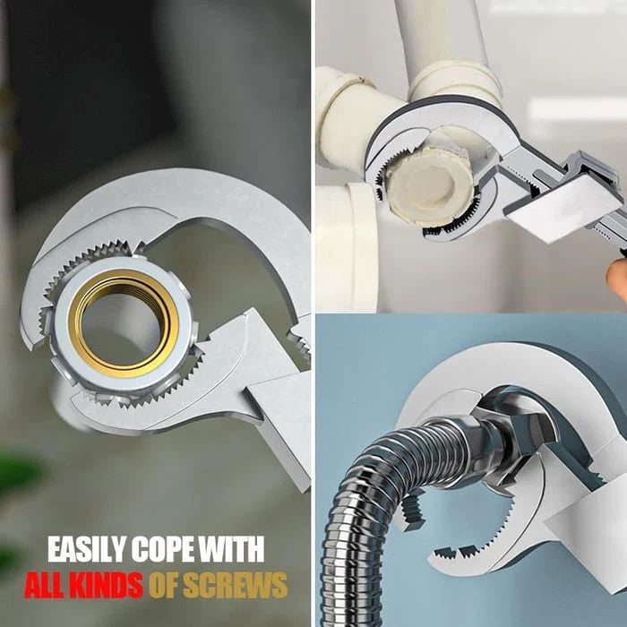 Universal Adjustable Multifunctional Double-ended Wrench