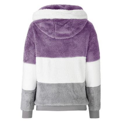 Color Block Fleece Jacket