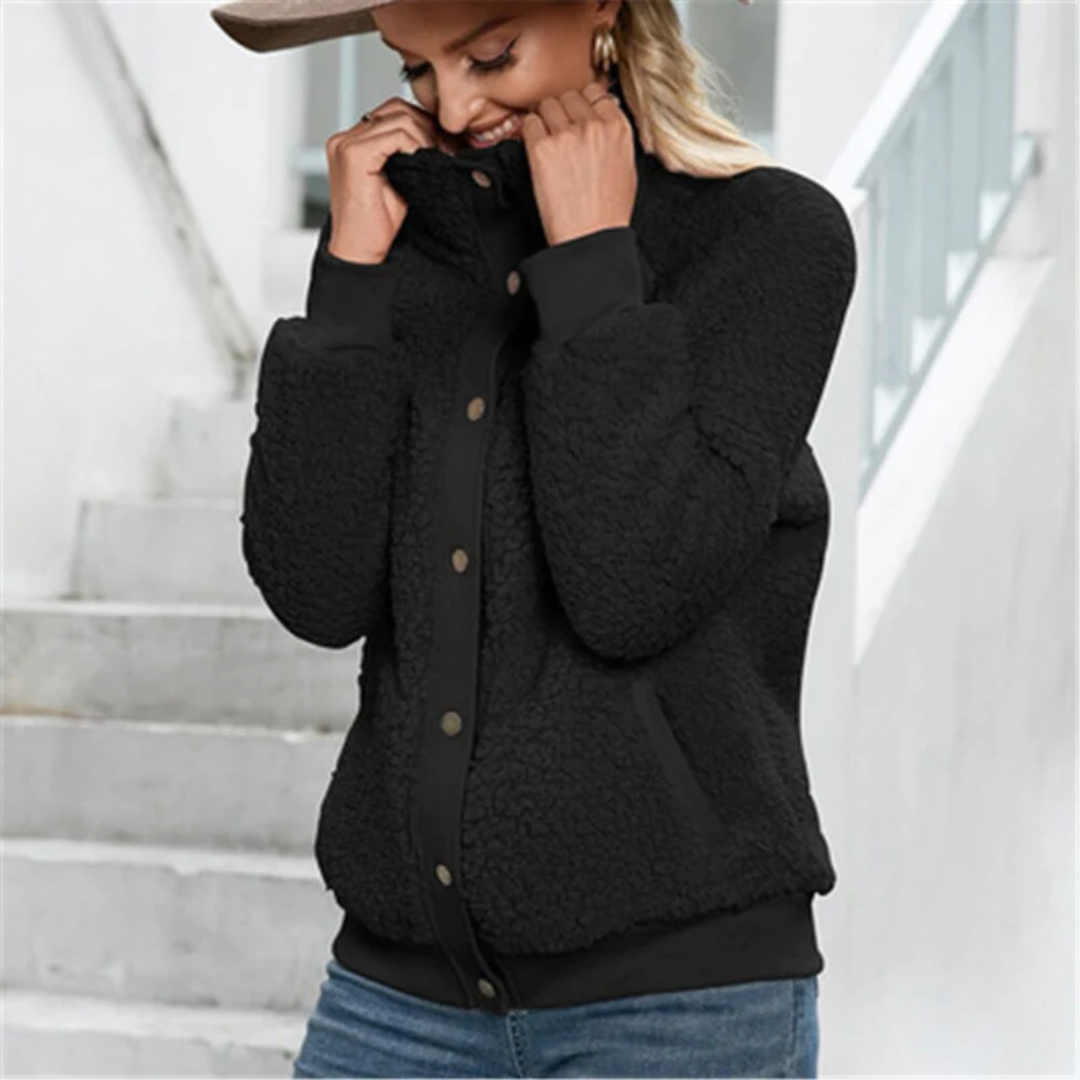 Lismali Women's Soft And Fluffy Warm Plush Winter Jackets