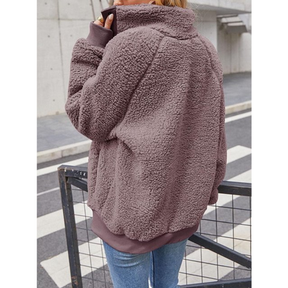 Lismali Women's Soft And Fluffy Warm Plush Winter Jackets