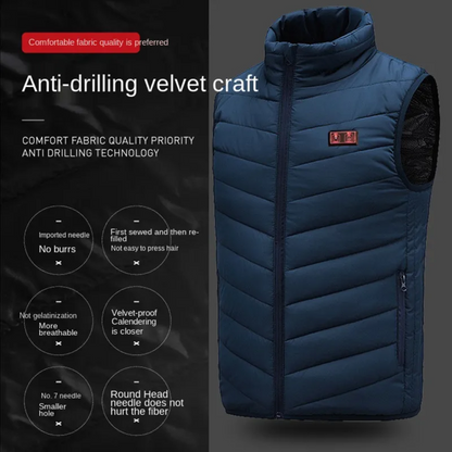 4 Areas Heated Vest For Men and Women