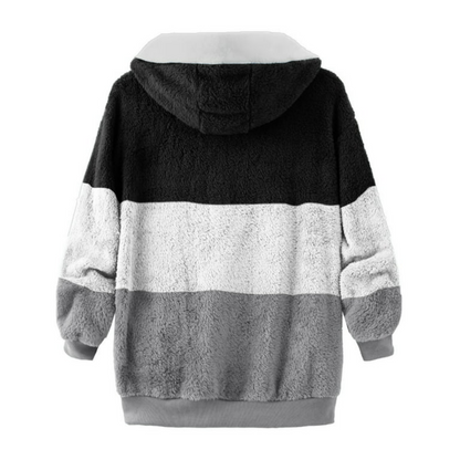 Color Block Fleece Jacket