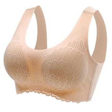 Beige / M - Fits 32A / 32B / 32C / 34A / 34B