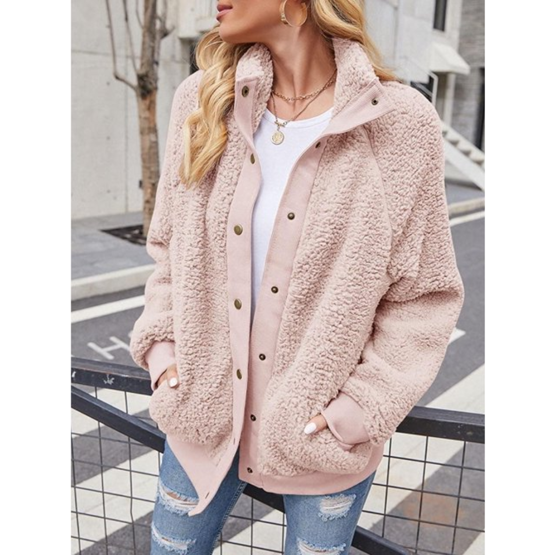 Lismali Women's Soft And Fluffy Warm Plush Winter Jackets