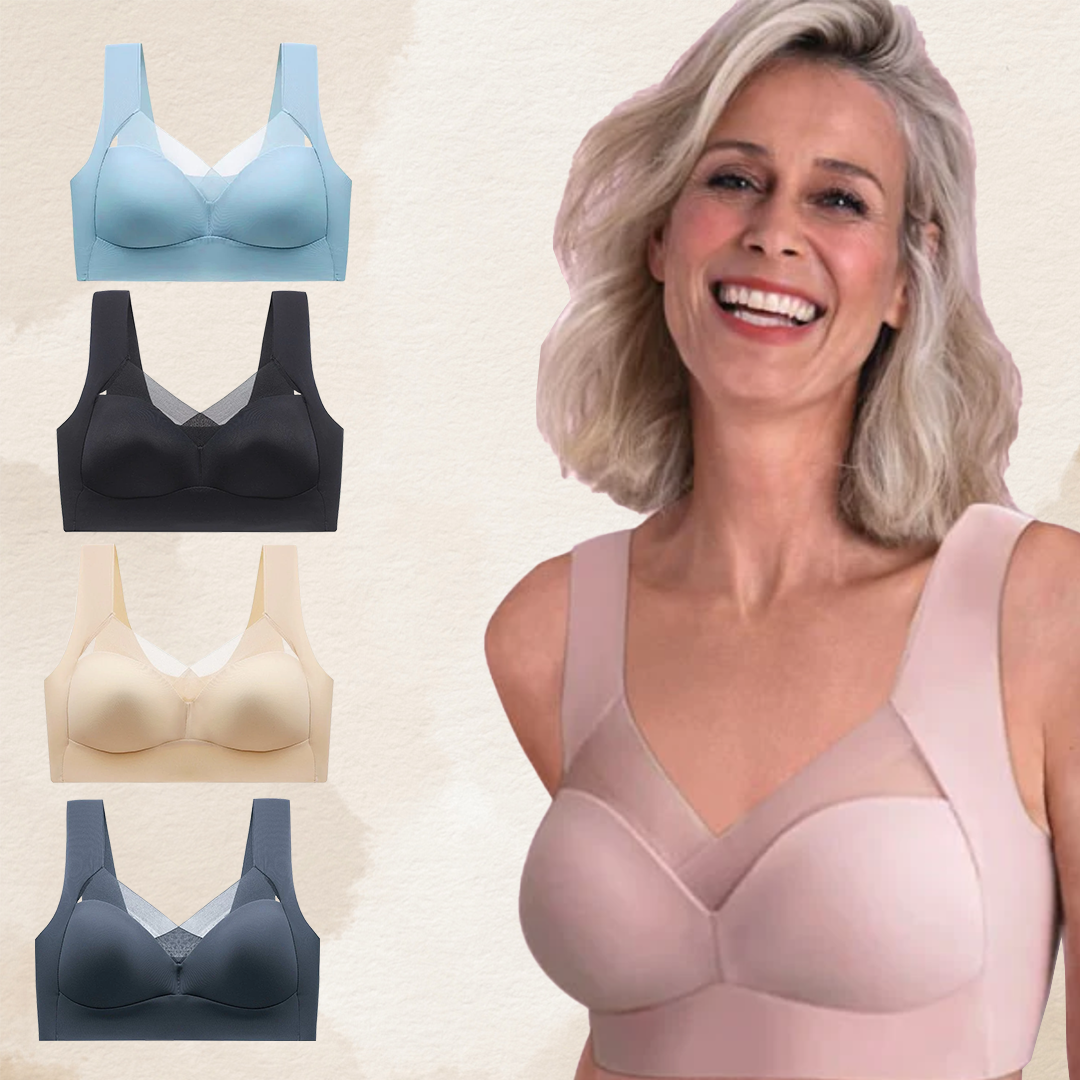 Pollution Daily Comfort Wireless Shaper Bra,Pollution Bra,Daily Comfort  Wireless Shaper Bra,Boond Bra (Grey,5XL) : : Clothing, Shoes &  Accessories