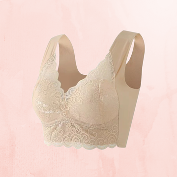 Beige / M - Fits 32B / 32C / 32D / 34A / 34B / 34C