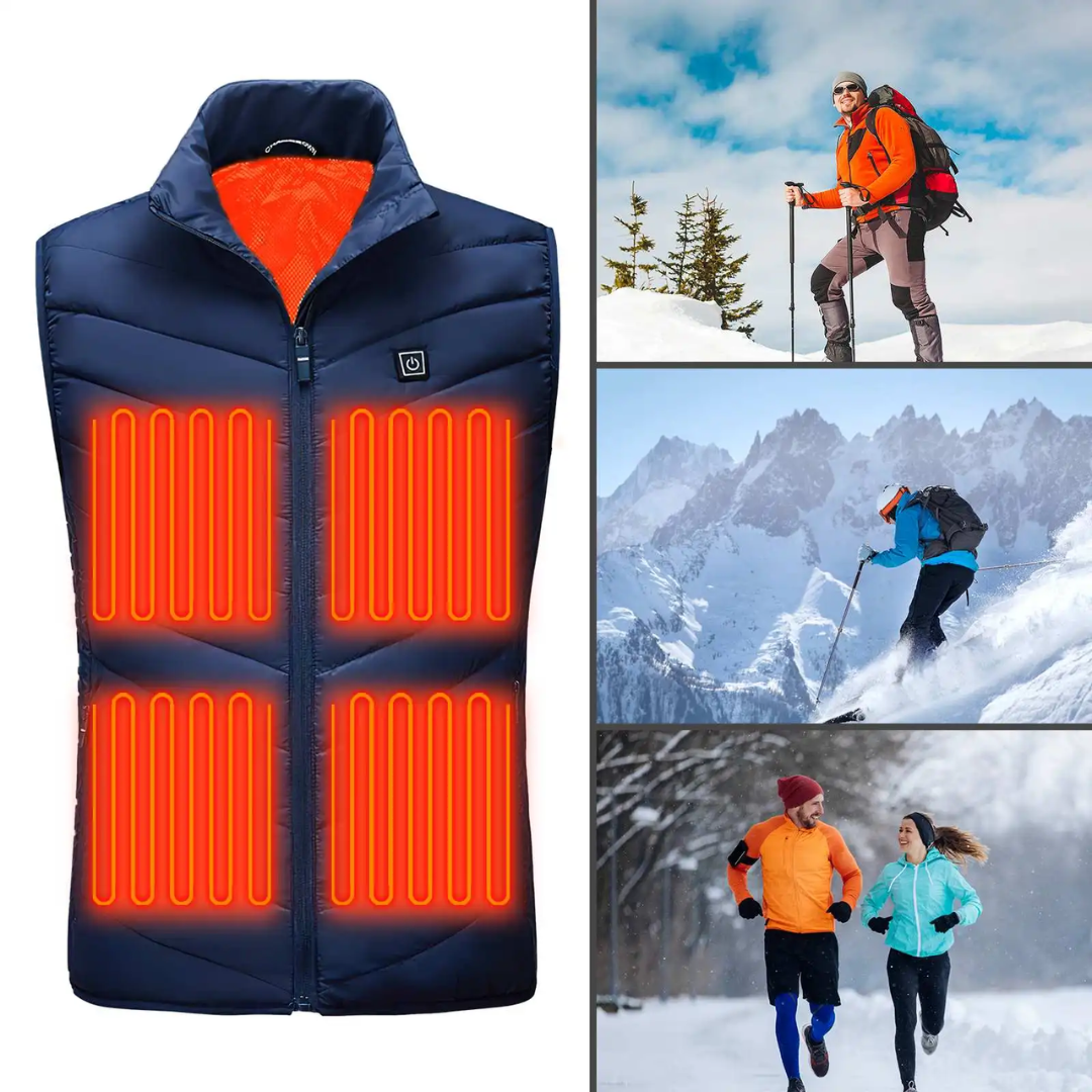 Navy Heated Vest For Women