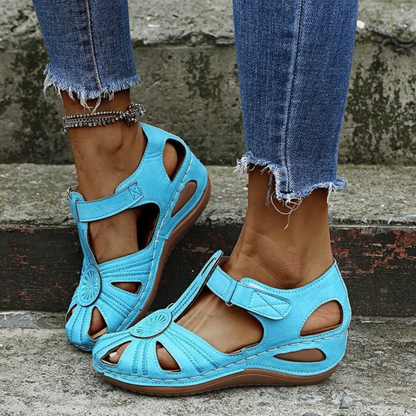 Airfleek Closed Toe Extra Wide Toe Box Sandals For Bunions