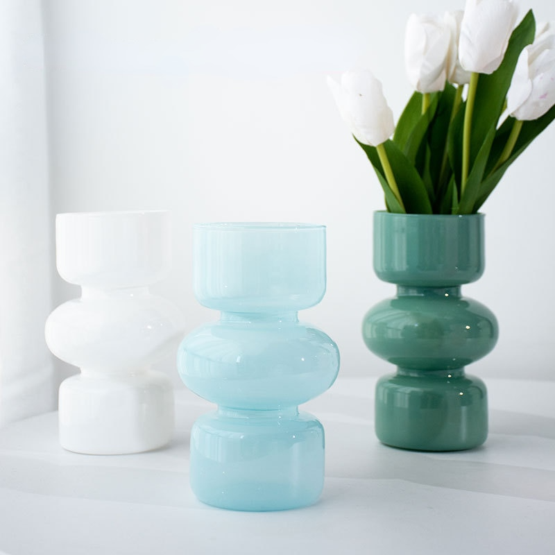 Lismali Home and Decor Bubble Glass Vase