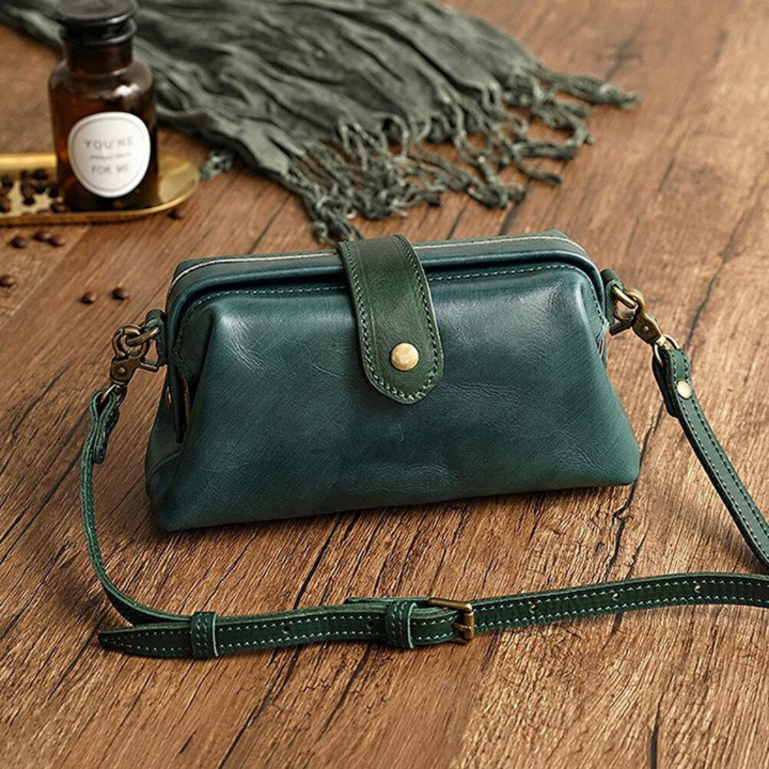 Dr Bag Vintage Leather Crossbody Bag