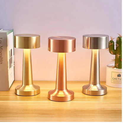 Lismali Home and Decor Dumbbell Cordless Table Lamp